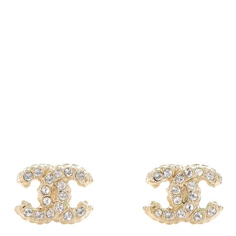 chanel cc earrings mini